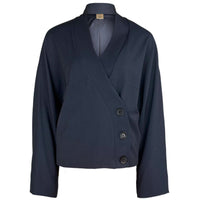 Longlady Blazer Carry Donkerblauw | Tall