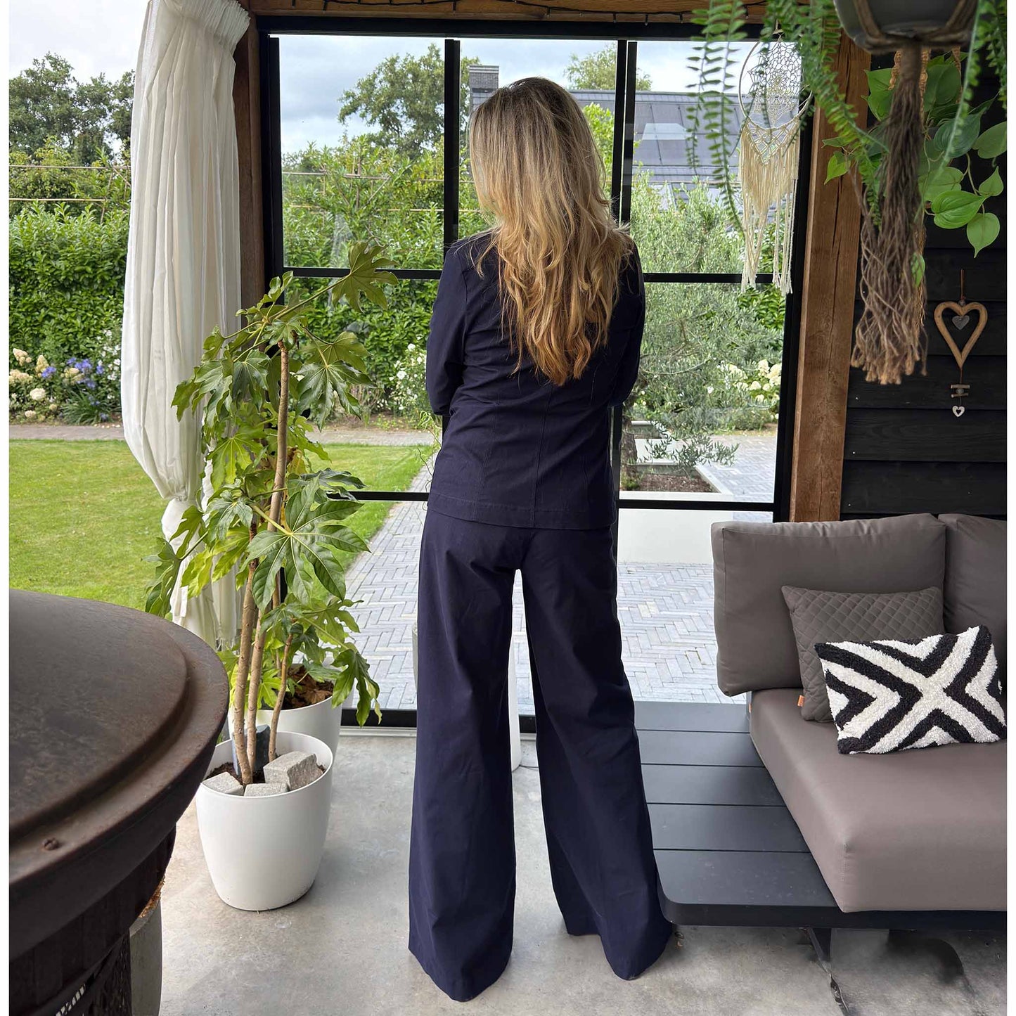 TQ Blazer Manja V Denim | Tall