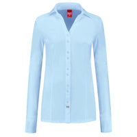 Only-M Blouse Sporty Lichtblauw | Tall