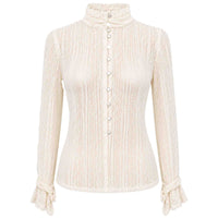 ICNK Blouse Runa Offwhite | Tall