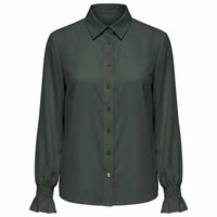 Only-M Blouse Travel Smock Grijsgroen | Tall