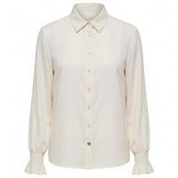 Only-M Blouse Travel Smock Offwhite | Tall