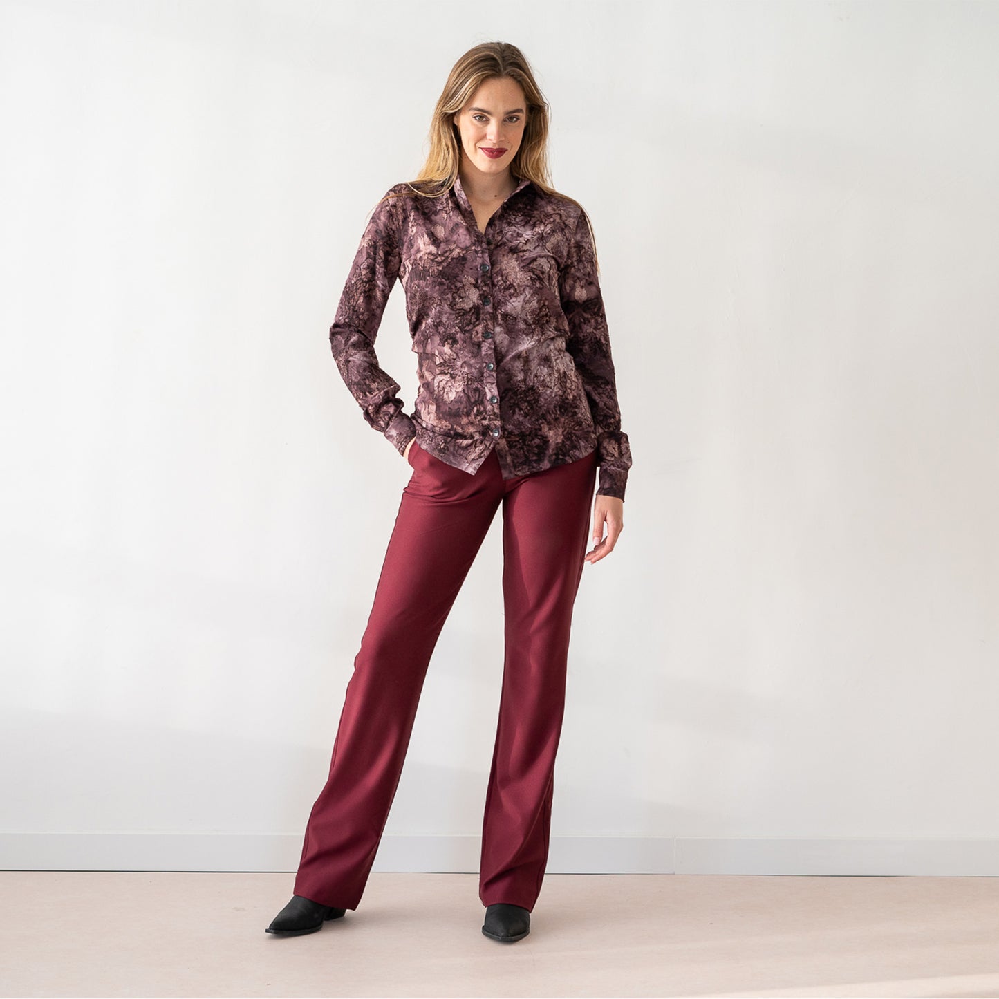 Tall Longlady Blouse Diana Flock - lange vrouwen