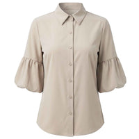 Longlady Blouse Dara Lichtbeige | Tall