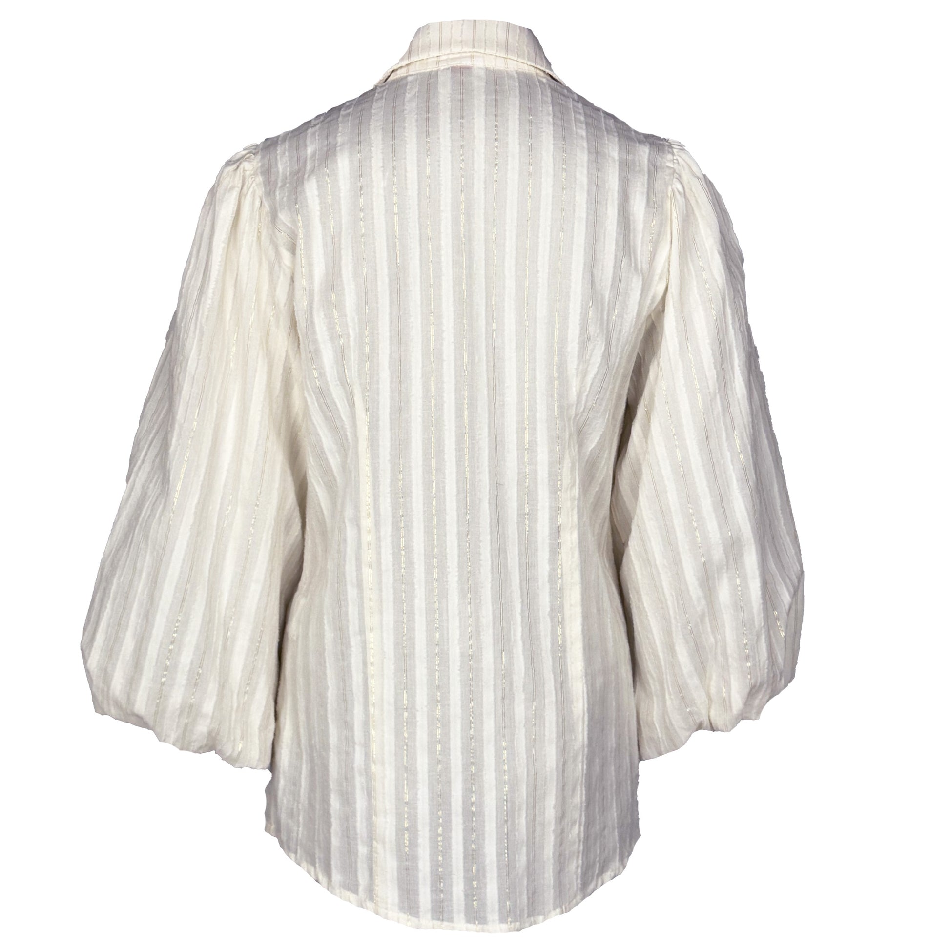 Tall Only-M Blouse Pofmouw Righe - lange vrouwen