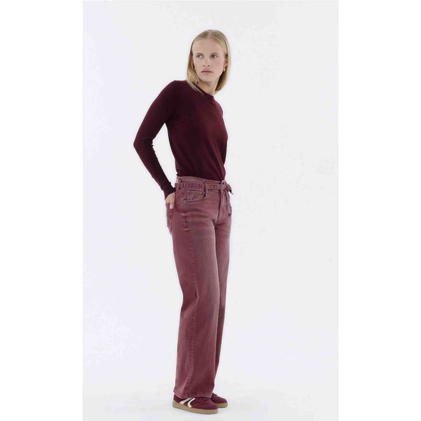 Bluefire Jeans Judy Wide Wineyard | Tall