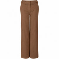 Bloomers Broek Marlene Bruin, tall kleding voor lange vrouwen voorzijde