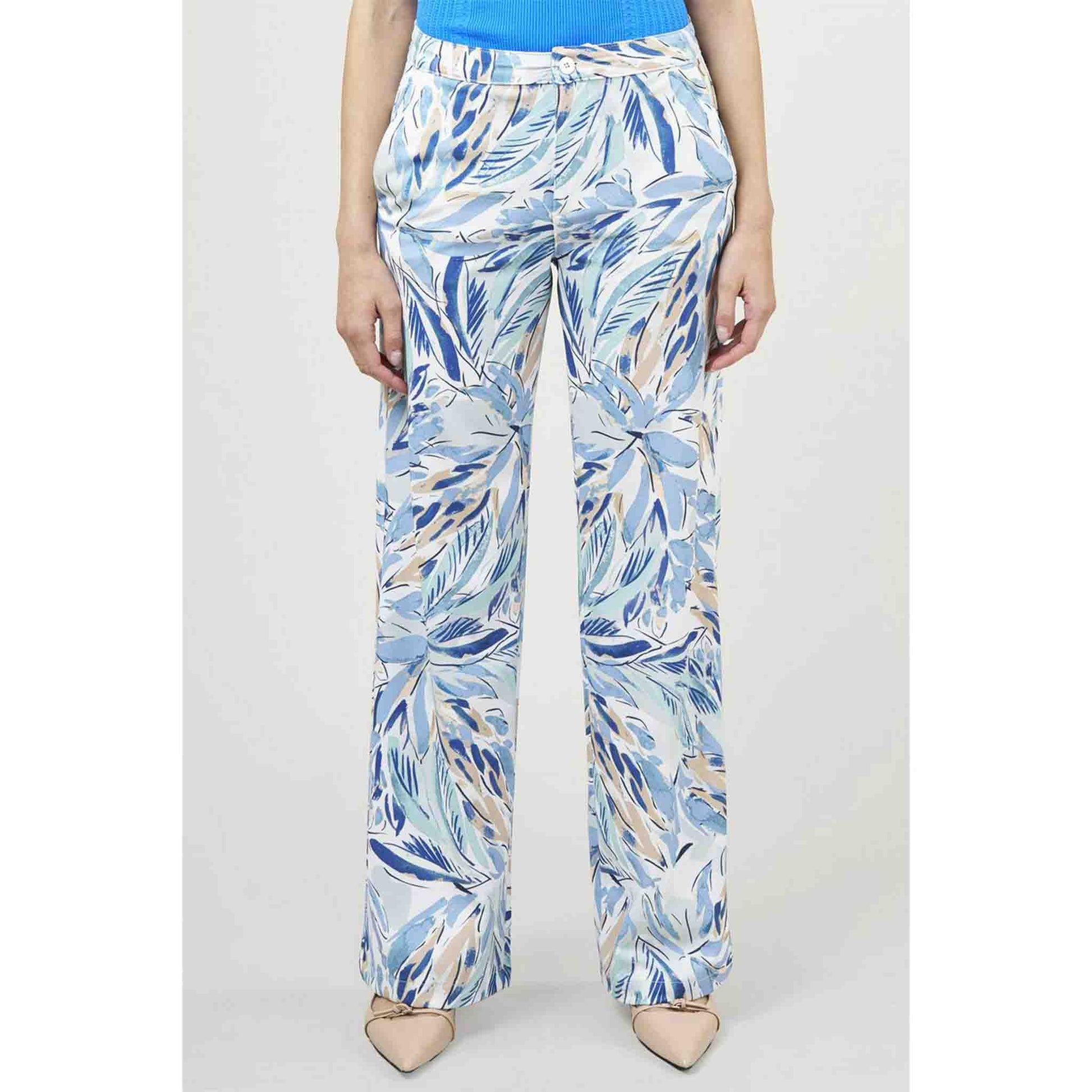 Tall Bluefire Broek Marlene Farn Blue - lange vrouwen