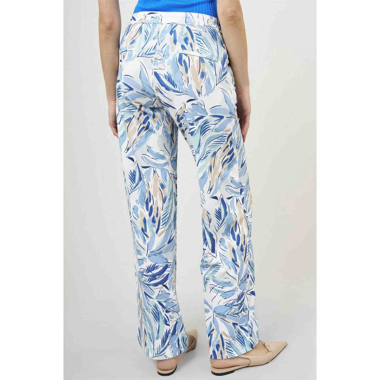 Bluefire Broek Marlene Farn Blue