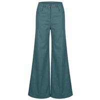 LongLady Broek Nellien Petrol | Tall