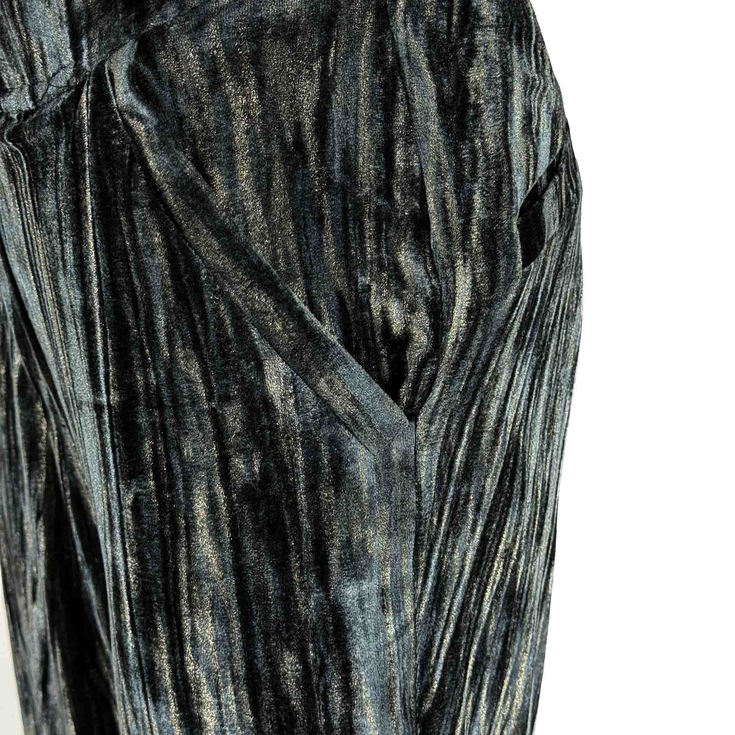 LongLady Broek Nynda Crushed Velvet | Tall