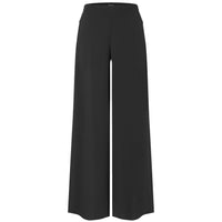 Tall Mac Broek Coralie Crepe Zwart | voorzijde | lengte 36