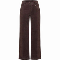 Mac Broek Wide Babycord Trufflebrown | Tall