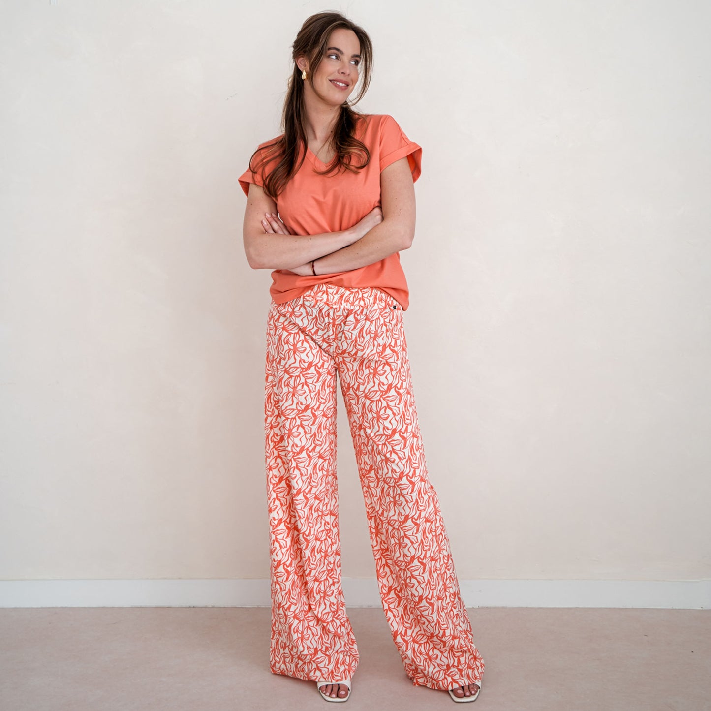 XOX Broek Wijd Print