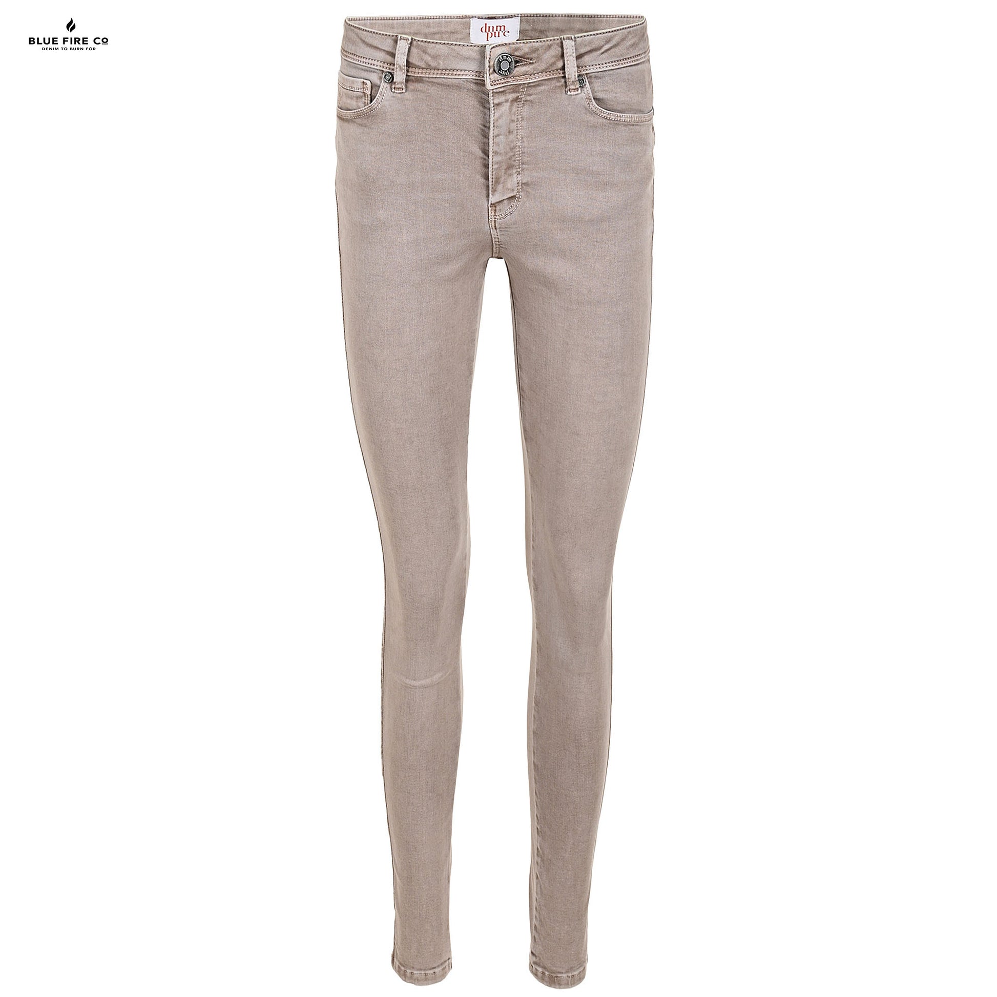 Tall DNM Pure San Flap Taupe - lange vrouwen
