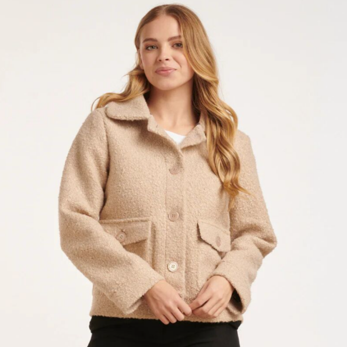 Tall Smashed Lemon Jack Boucle - lange vrouwen