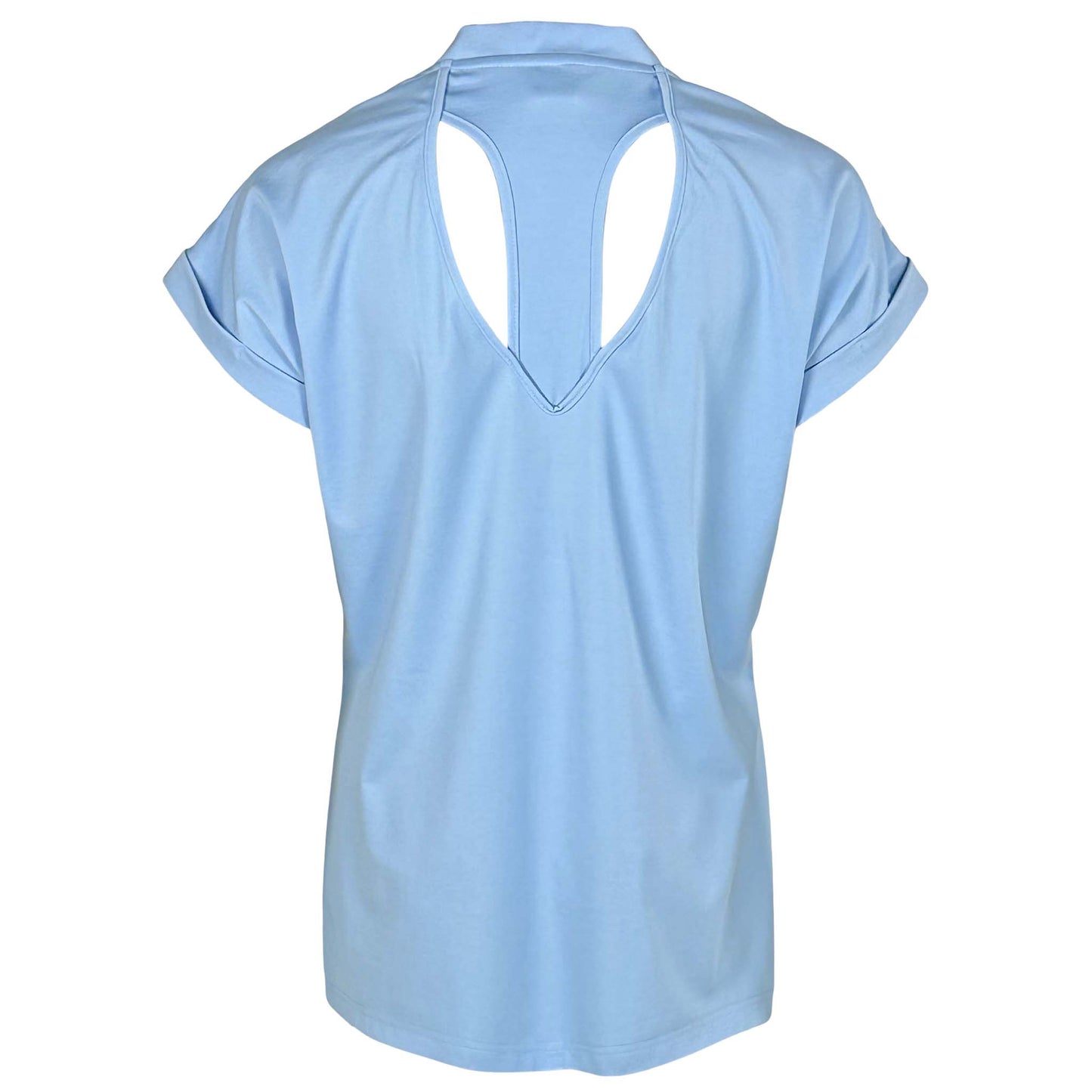 Longlady Shirt Feline lichtblauw lange vrouwen - Tall shirt