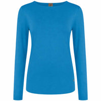 Longlady Shirt Tessi Aquablau | Tall