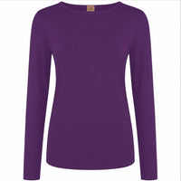 Longlady Shirt Tessi Paars | Tall