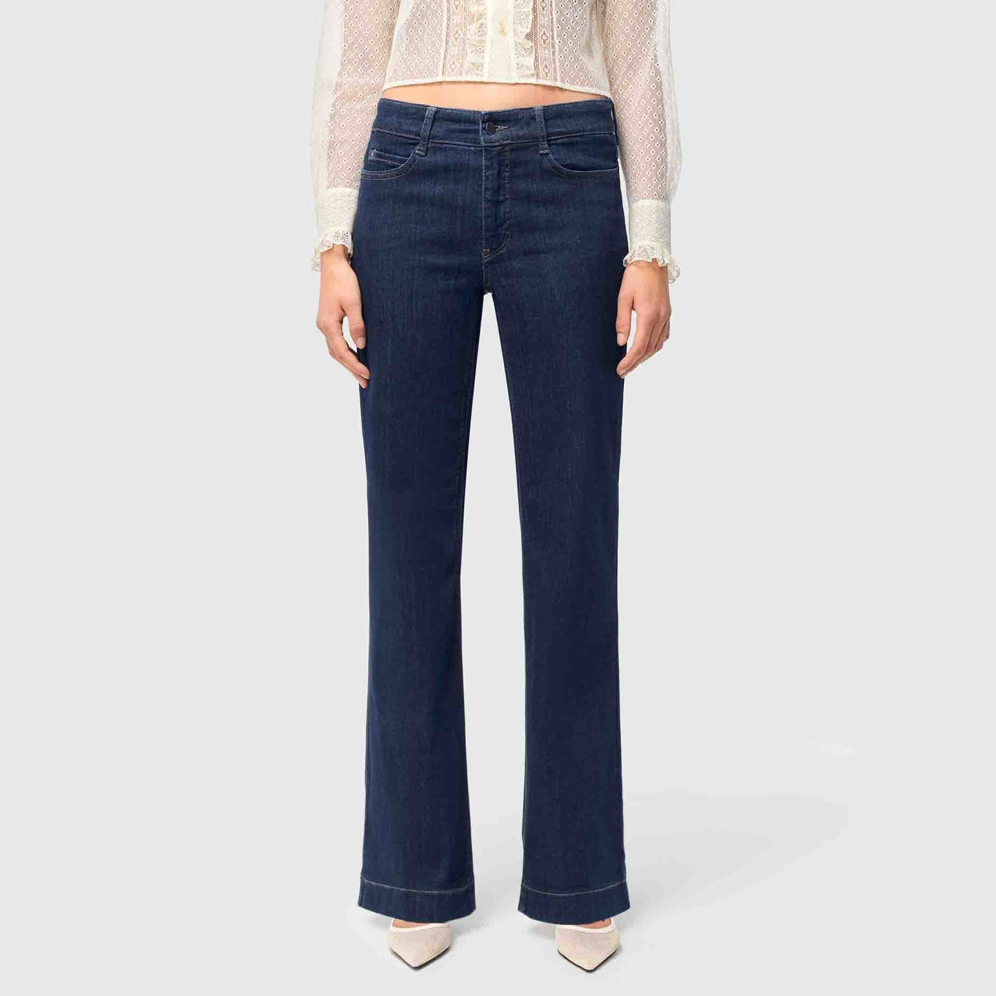 Mac Jeans Dream Wide Fashion Rinsed Authentic | Tall