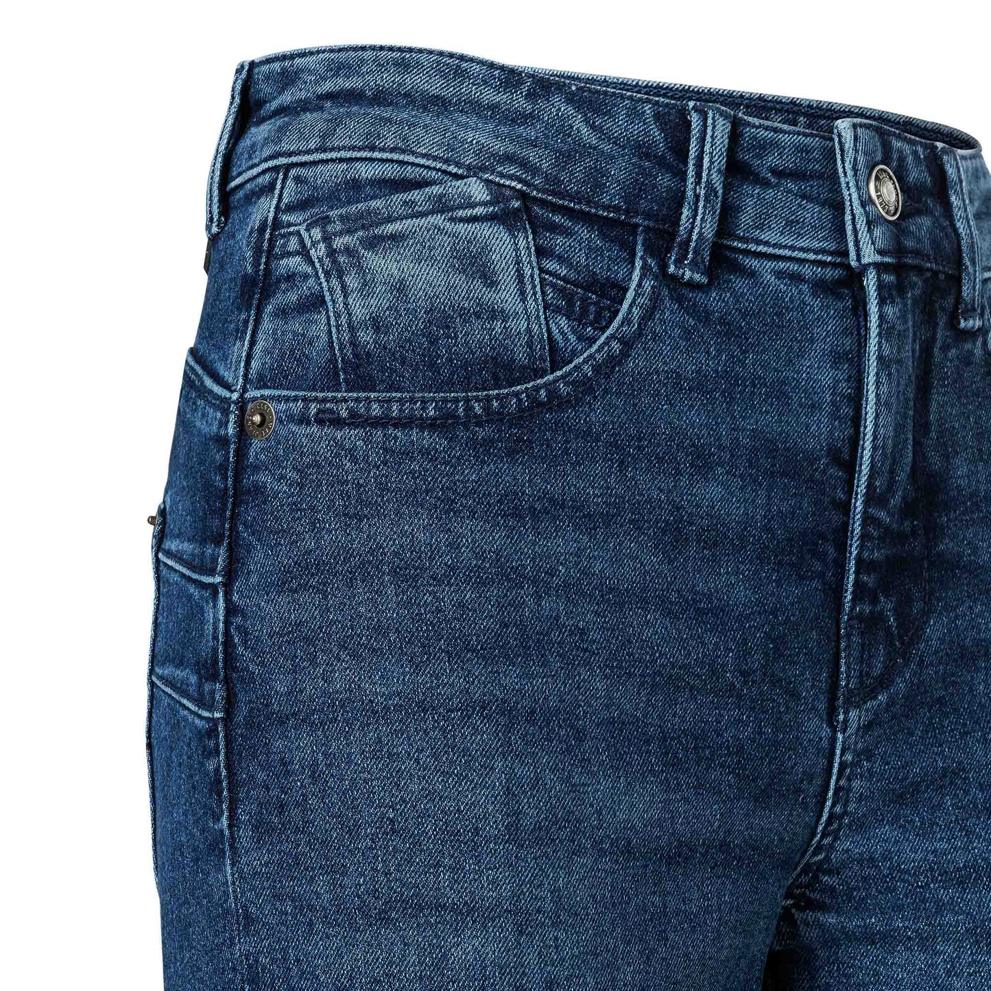 Mac Jeans Rich Palazzo Classy Midblue | Tall