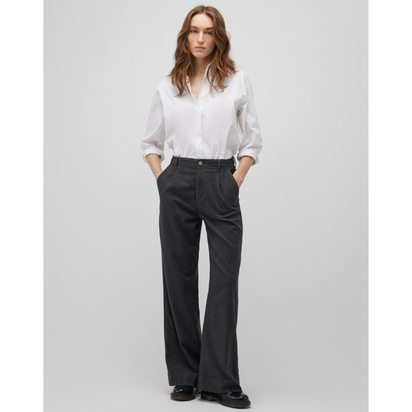 Tall Mavi Broek Pera Dark Grey Checked - lange vrouwen