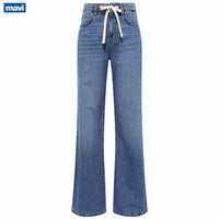 Mavi Jeans Malibu Mid Brushed Lt Belt, tall jeans voor lange vrouwen