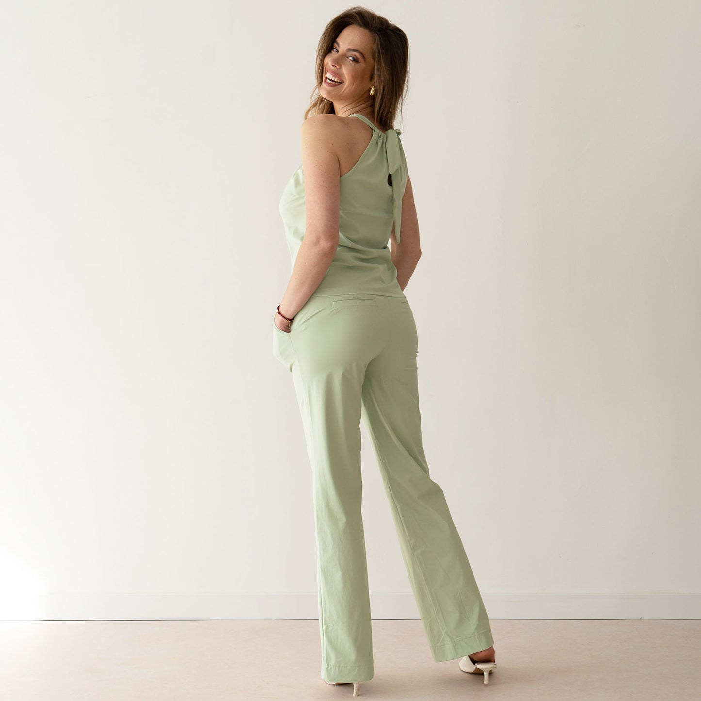 Tall Kimara Top Rhode - lange vrouwen