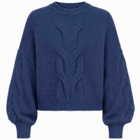 ICNK Trui Nadia Blauw | Tall