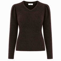 NED Trui Belins Ganache Brown | Tall