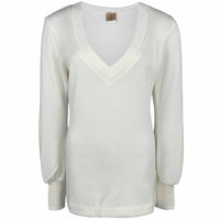 Longlady Trui Francesca Offwhite | Tall