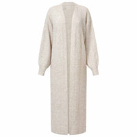 Smashed Lemon Vest Gebreid Zand | Tall