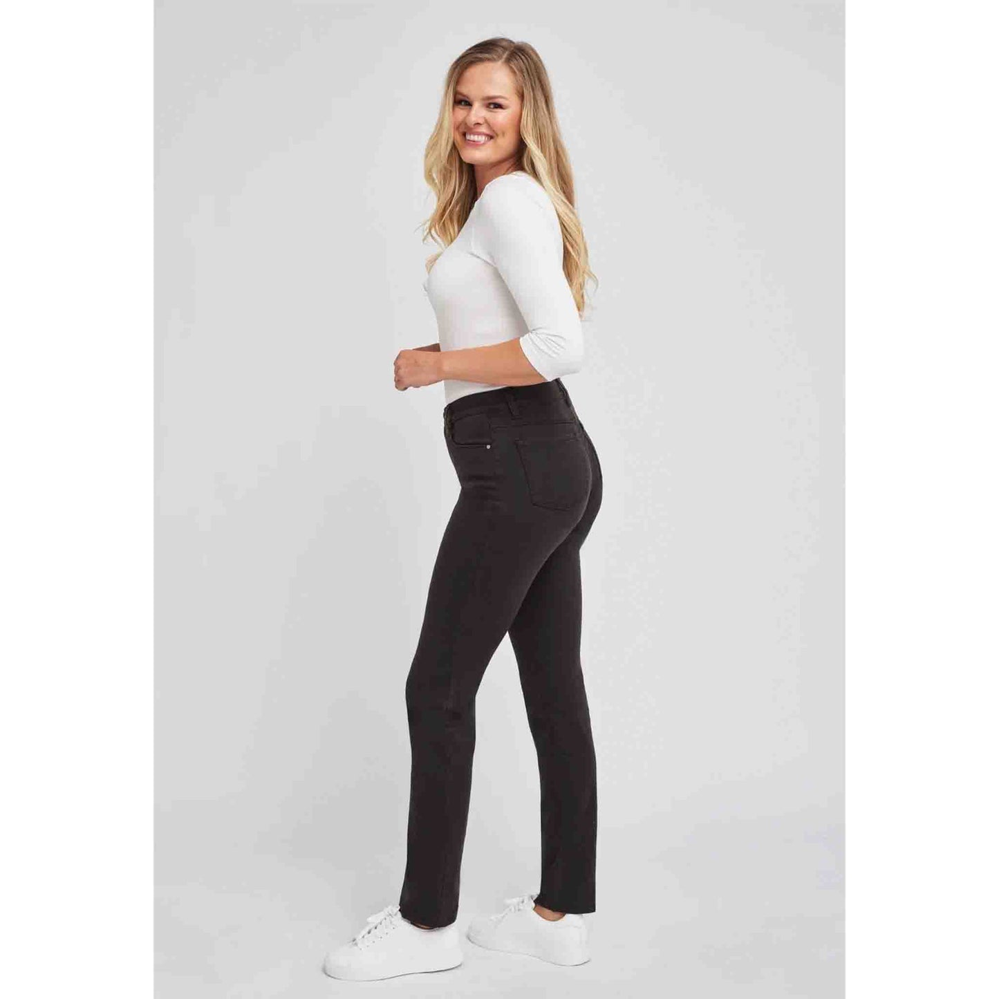 Wonderjeans WT Semi Skinny Donkerbruin | Tall