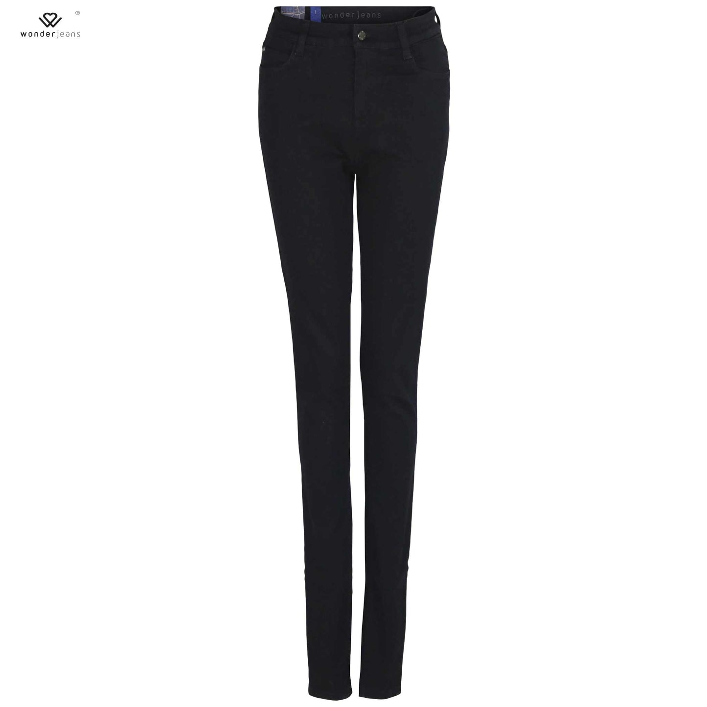 kleding lange vrouwen wonderjeans wh zwart