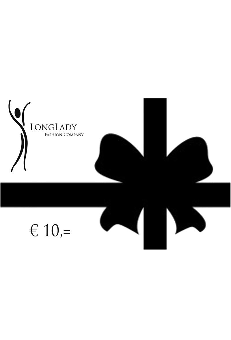 Tall Kadobon €10,= voor lange vrouwen