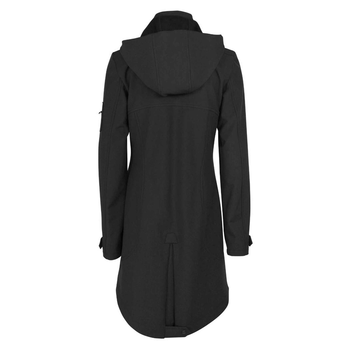 kleding lange vrouwen longlady jas softshell marly