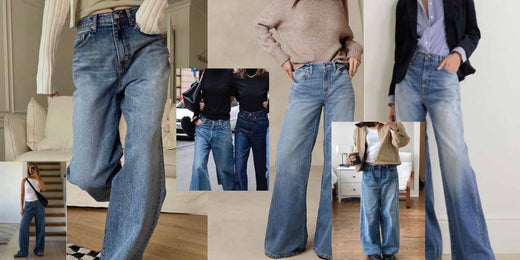 Wijde jeans: dé trend ook dit seizoen