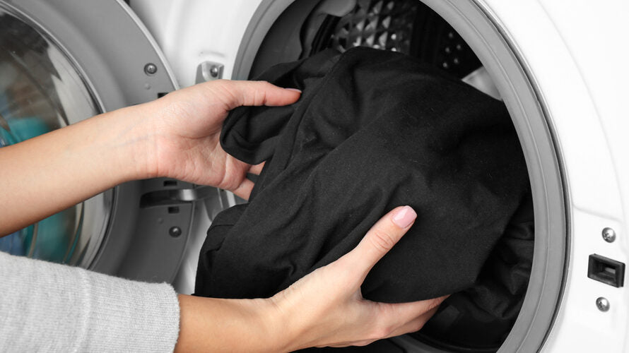 How do you keep your clothes black longer?