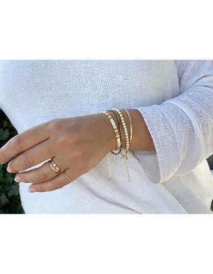 Armbandje Tila Himeji pearle