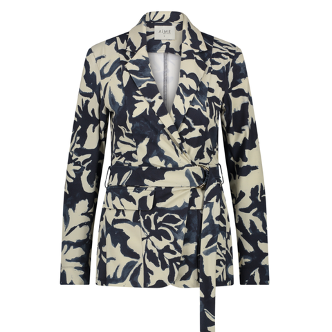 Aime Blazer Charlot Iced Flower, tall kleding voor lange vrouwen