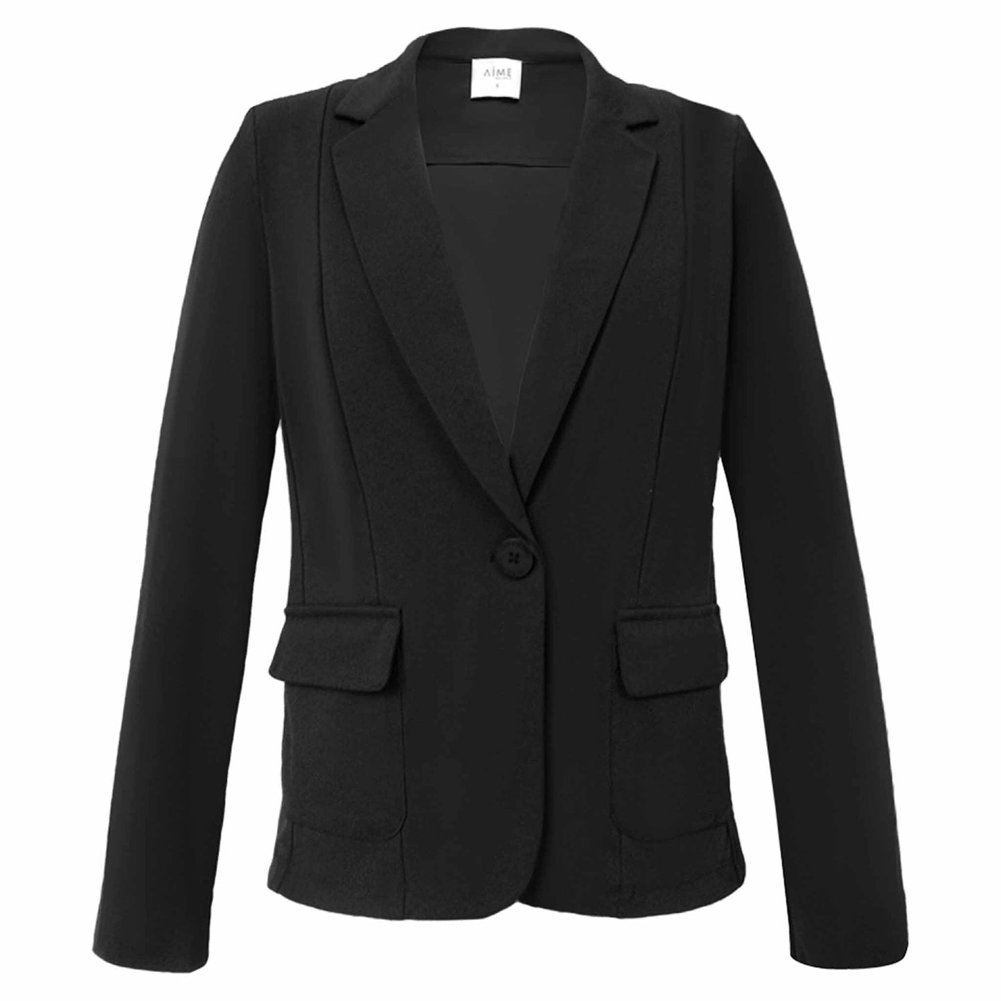 kleding lange vrouwen aime blazer ivy zwart