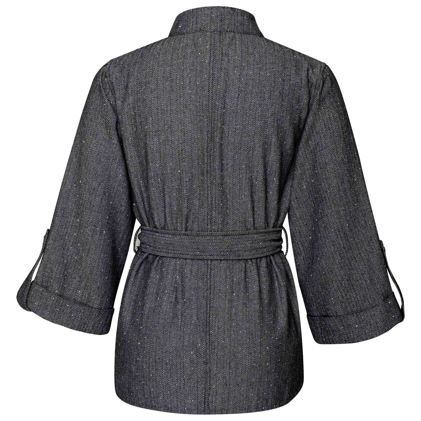 Tall Kimara Blazer Riaz Grijs | achterzijde | lange dames