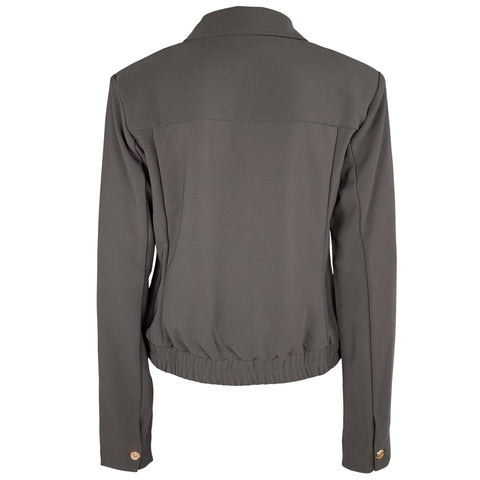 Kimara Jack Semmy Shadow Grey, tall kleding voor lange dames, achteraanzicht