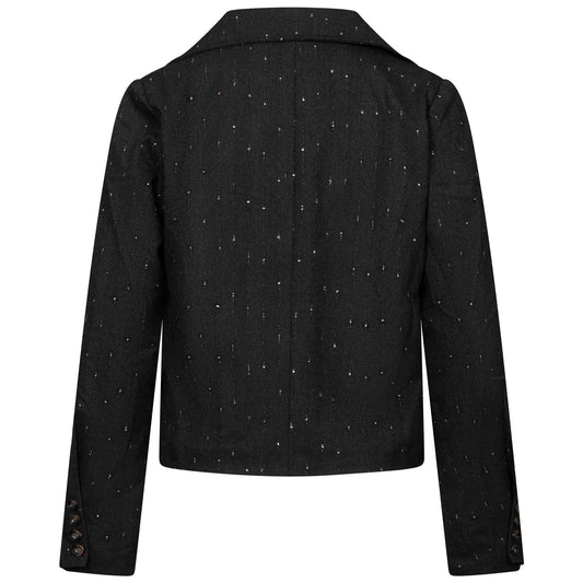 Tall Kimara blazer Vento zwart | achterzijde | lange dames