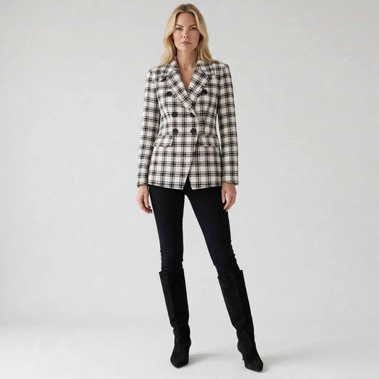 LongLady Blazer Carola Offwhite | Tall