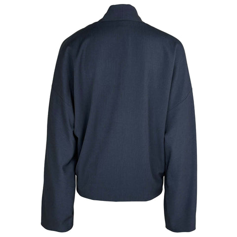 Longlady Blazer Carry Donkerblauw, tall kleding voor lange dames, achteraanzicht