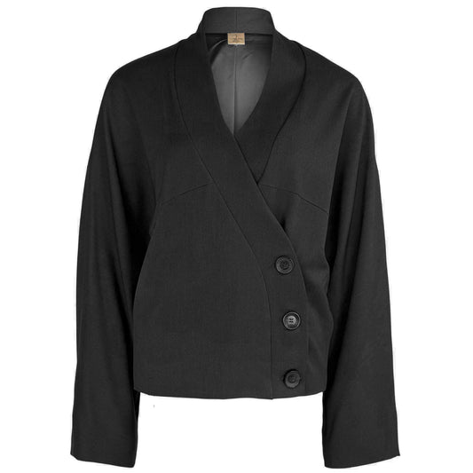 Longlady Blazer Carry Zwart | Tall