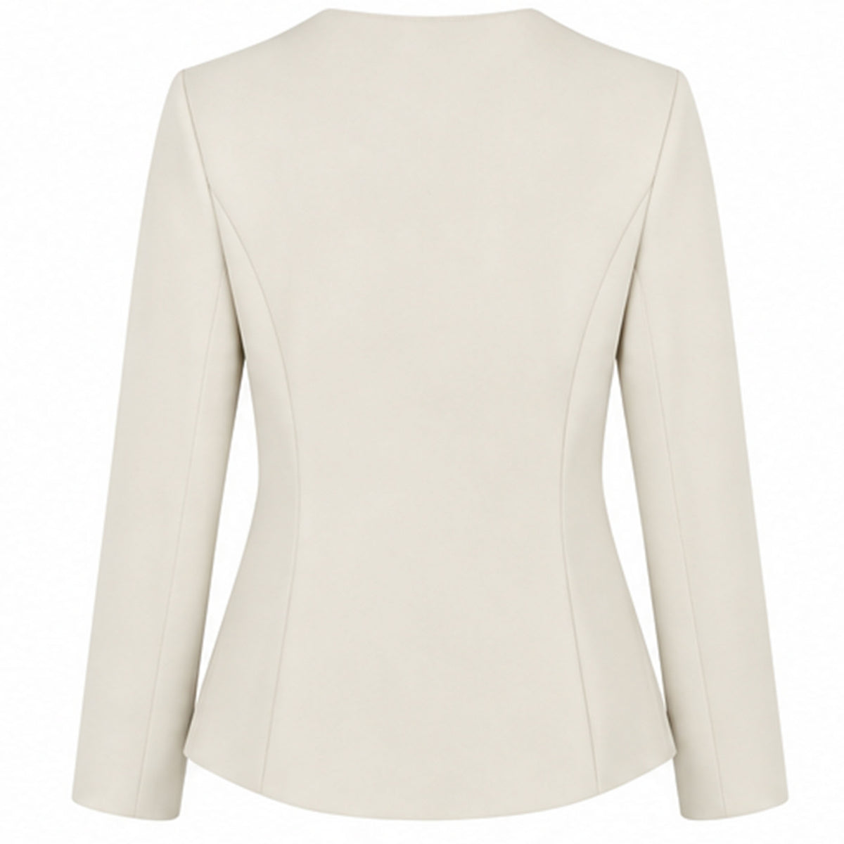 LongLady Blazer Casey Offwhite, tall kleding voor lange vrouwen achterzijde