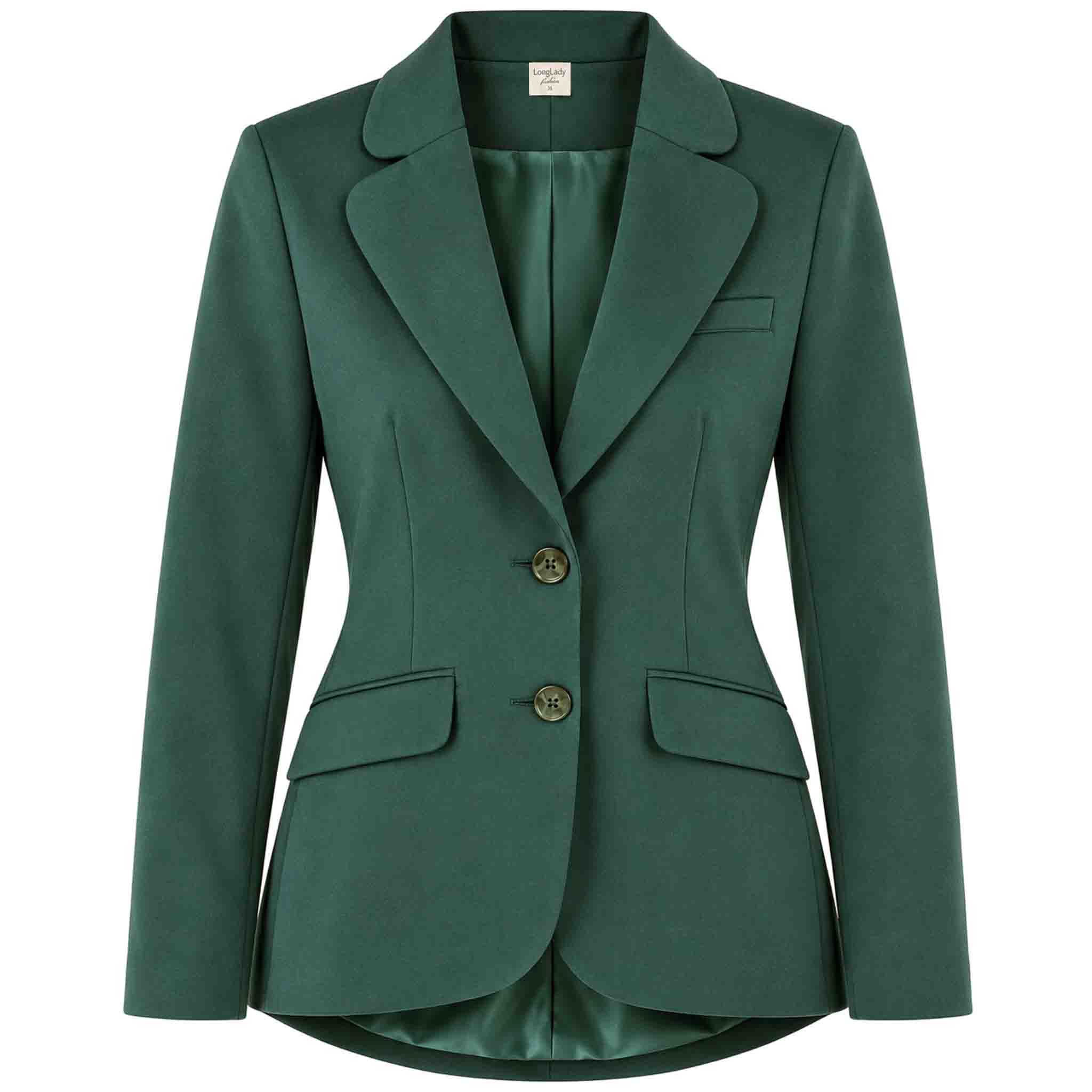 LongLady Blazer Charly Donkergroen | Tall