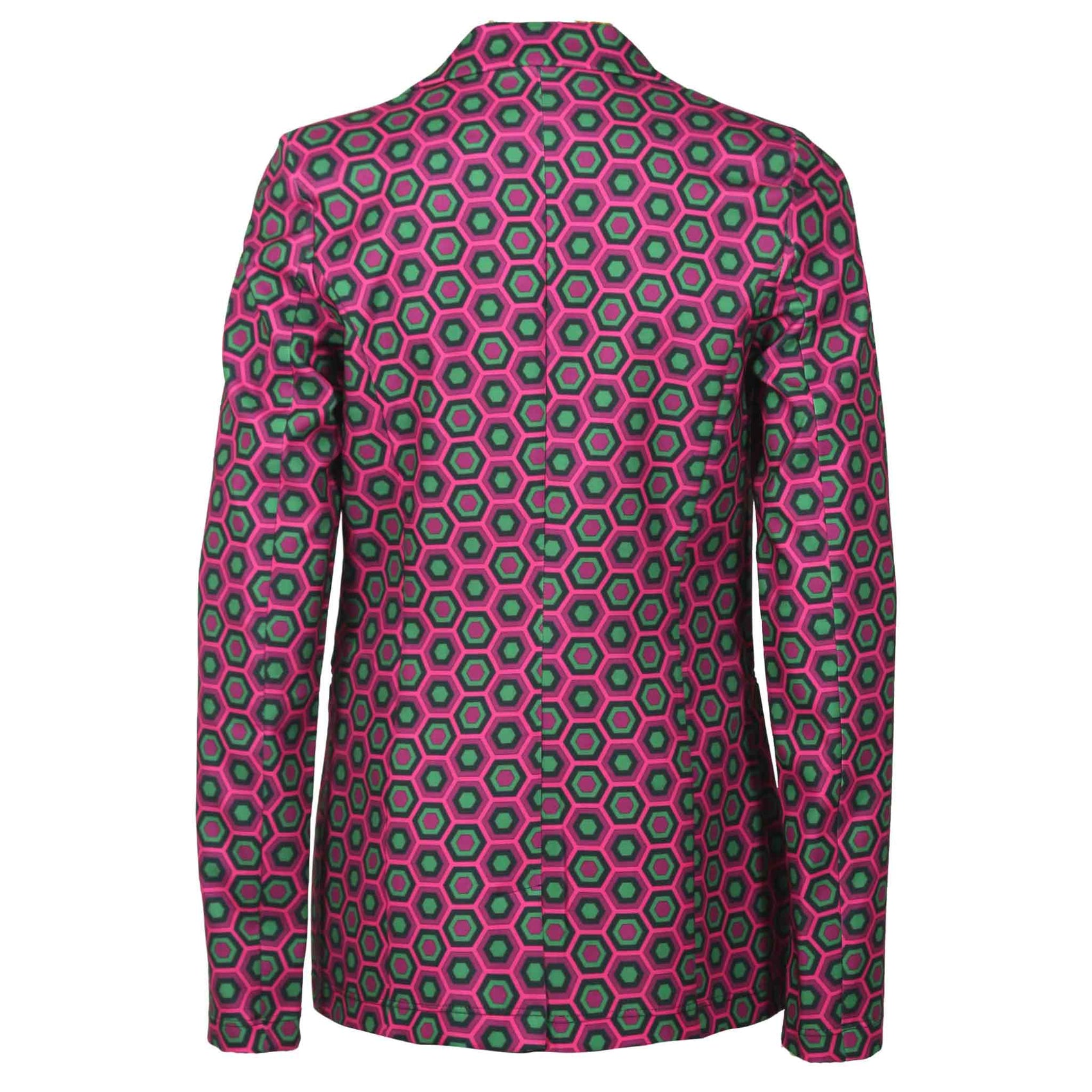 Only-M Blazer Hexacon, tall kleding voor lange dames, achteraanzicht
